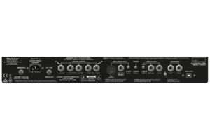 close up of controls on HT Stage 60 212 MkII electric guitar amp