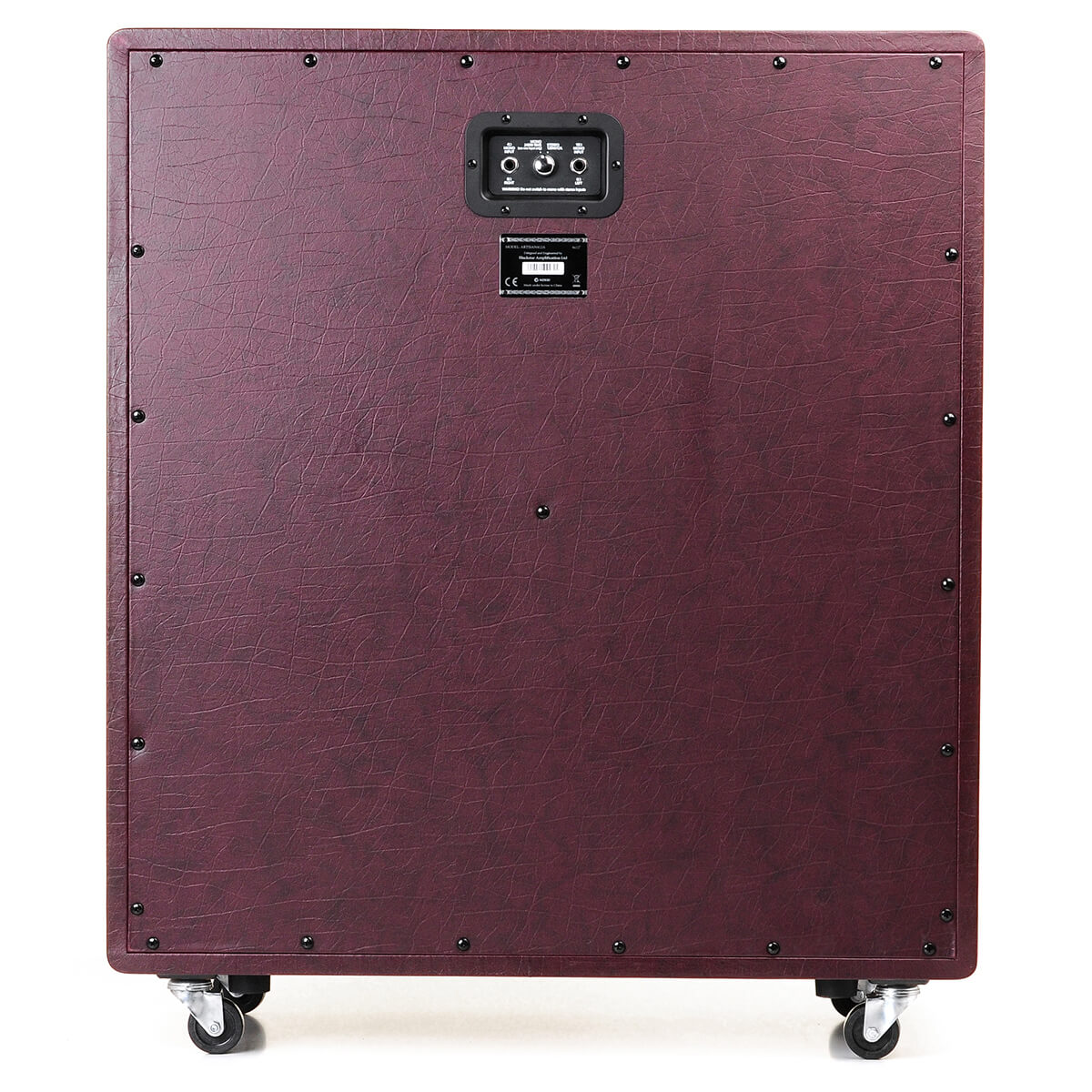 rear view of Artisan 412A cabinet electric guitar amp