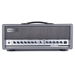 front view of view of Silverline Deluxe Head electric guitar digital amp