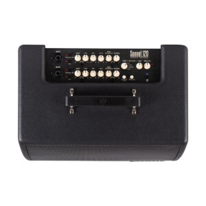 top view of Sonnet 120 Black digital acoustic guitar amp