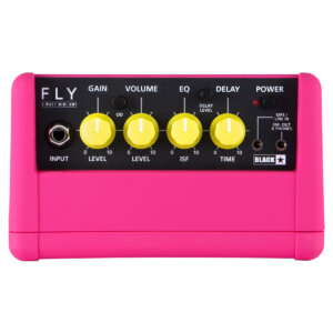 top view of FLY 3 Neon Pink battery powered combo amp