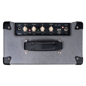 top view of HT-1R MkII Bronco Grey guitar valve combo amp