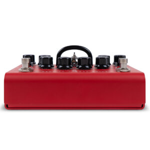 front view of Dept 10 Dual Overdrive electric guitar pedal