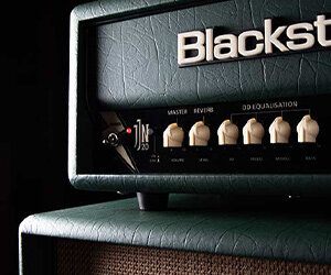 close up of controls on Blackstar Jared James Nichols JJN 20R MkII guitar amp head