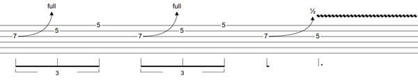 You do this by moving the string in a series of rhythmic, mini bends