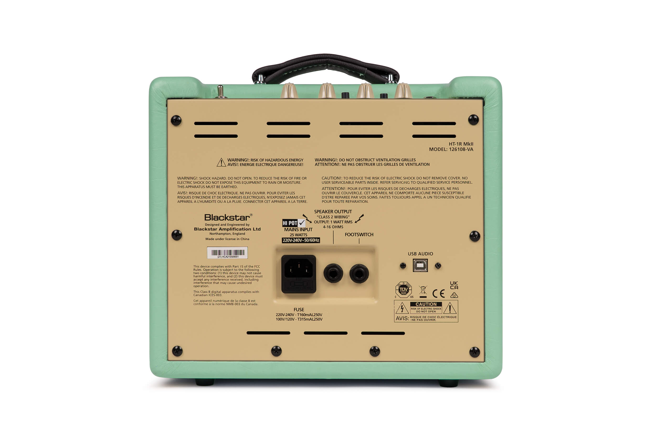 HT-1R MkII Surf Green - Blackstar