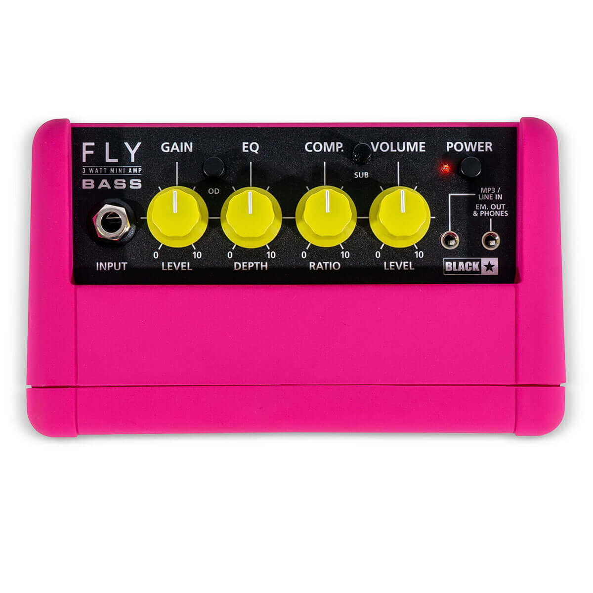 FLY 3 Bass Neon Pink - Blackstar